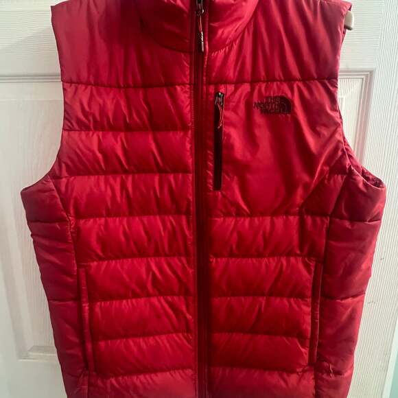 The North Face Men's Aconcagua 2 Insulated Vest Brick House Red SIZE L Cabincore - Picture 6 of 11